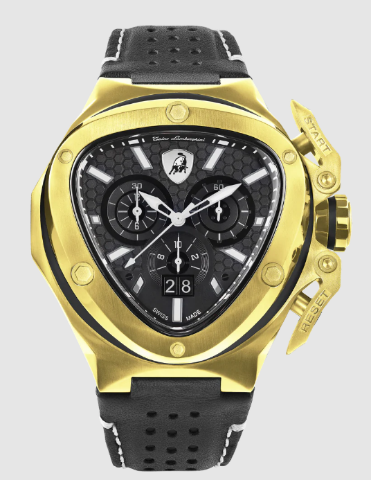 best luxury Lamborghini Spyder X Yellow Gold TLX_T9XD-YG watches for men